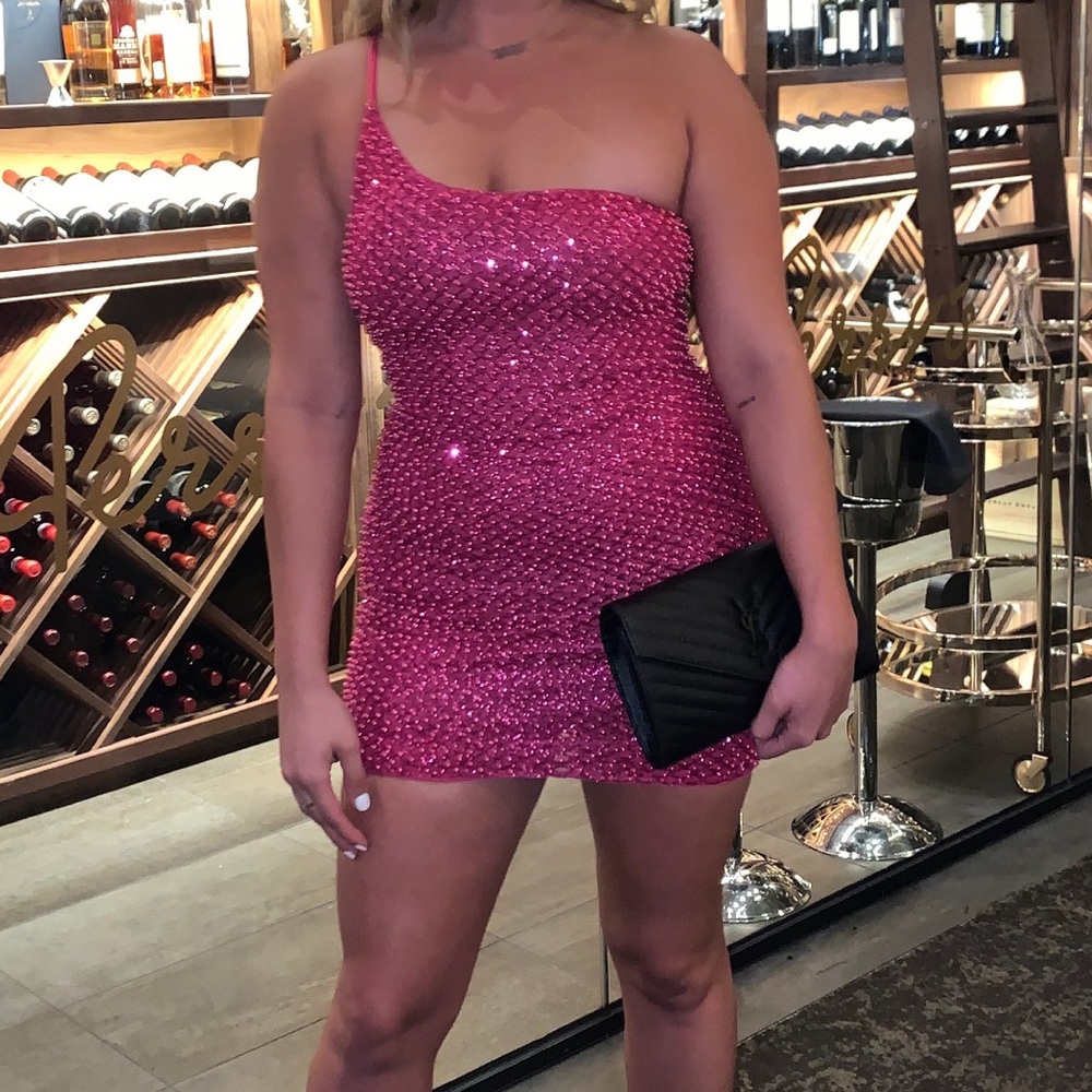 Oh Polly pink dress